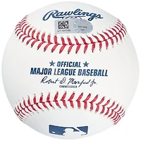 Ballon de baseball autographié par Jordan Lawlar des Diamondbacks de l'Arizona