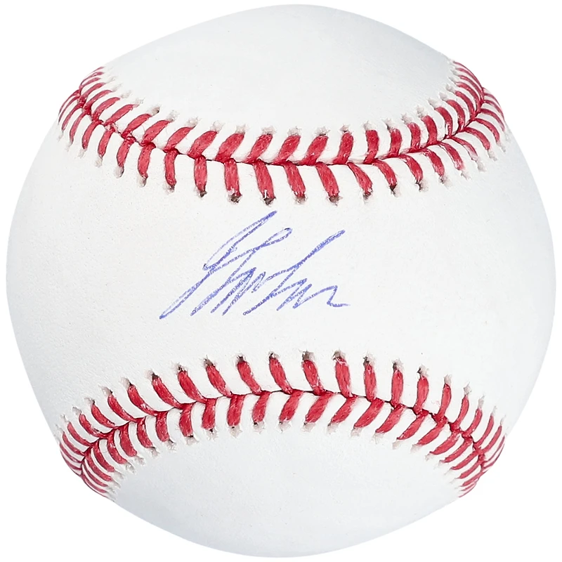 Ballon de baseball autographié par Jordan Lawlar des Diamondbacks de l'Arizona