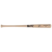 Jordan Lawlar Arizona Diamondbacks Autographed Blonde Rawlings Pro Bat