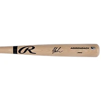 Jordan Lawlar Arizona Diamondbacks Autographed Blonde Rawlings Pro Bat