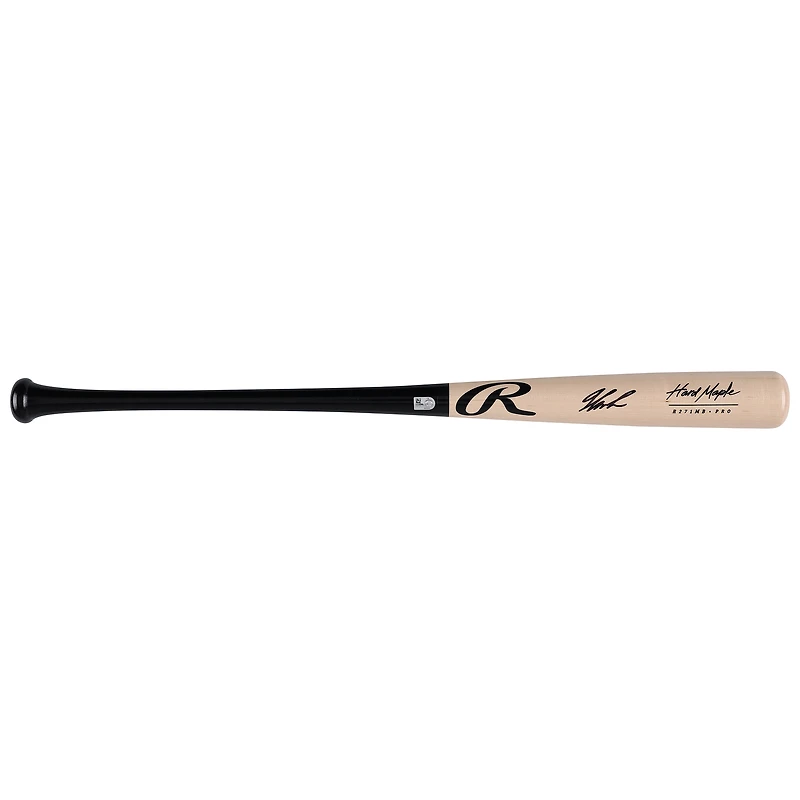 Jordan Lawlar Arizona Diamondbacks Autographed Tan/Black Rawlings Player Preferred Bat