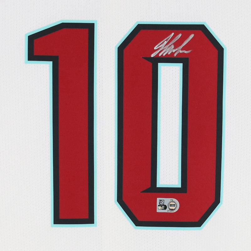 Jordan Lawlar Arizona Diamondbacks Autographed White Nike Limited Jersey