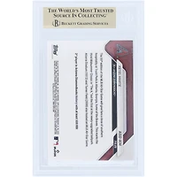 Carte Ketel Marte Arizona Diamondbacks 2025 Topps Now 2025 MLB All-Star Game Selection - NL Orange Foil #ASG-KM #/25 Authentifiée BGS 9.5