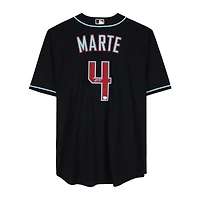 Ketel Marte Arizona Diamondbacks Autographed Black Nike Replica Jersey