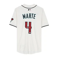 Ketel Marte Arizona Diamondbacks Autographed White Nike Replica Jersey