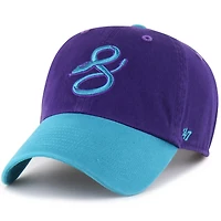 Men's '47  Purple Arizona Diamondbacks City Connect Clean Up Adjustable Hat