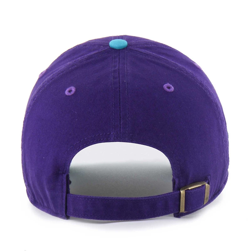 Men's '47  Purple Arizona Diamondbacks City Connect Clean Up Adjustable Hat