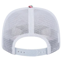 Casquette extensible à bouton-pression Flamingo 9SEVENTY blanche des Diamondbacks de l'Arizona pour homme de New Era