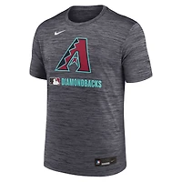 T-shirt Nike noir Arizona Diamondbacks Authentic Collection Velocity Dri-FIT pour homme