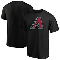 Men's Profile  Black Arizona Diamondbacks Big & Tall Distressed Logo T-Shirt