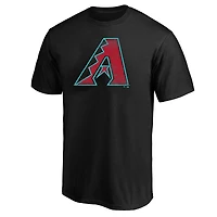 Men's Profile  Black Arizona Diamondbacks Big & Tall Distressed Logo T-Shirt
