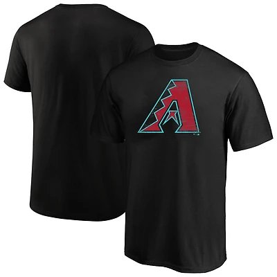 Men's Profile  Black Arizona Diamondbacks Big & Tall Distressed Logo T-Shirt