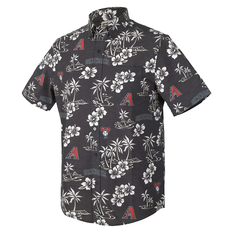 Men's Reyn Spooner  Black Arizona Diamondbacks Kekai Performance Button-Up Top