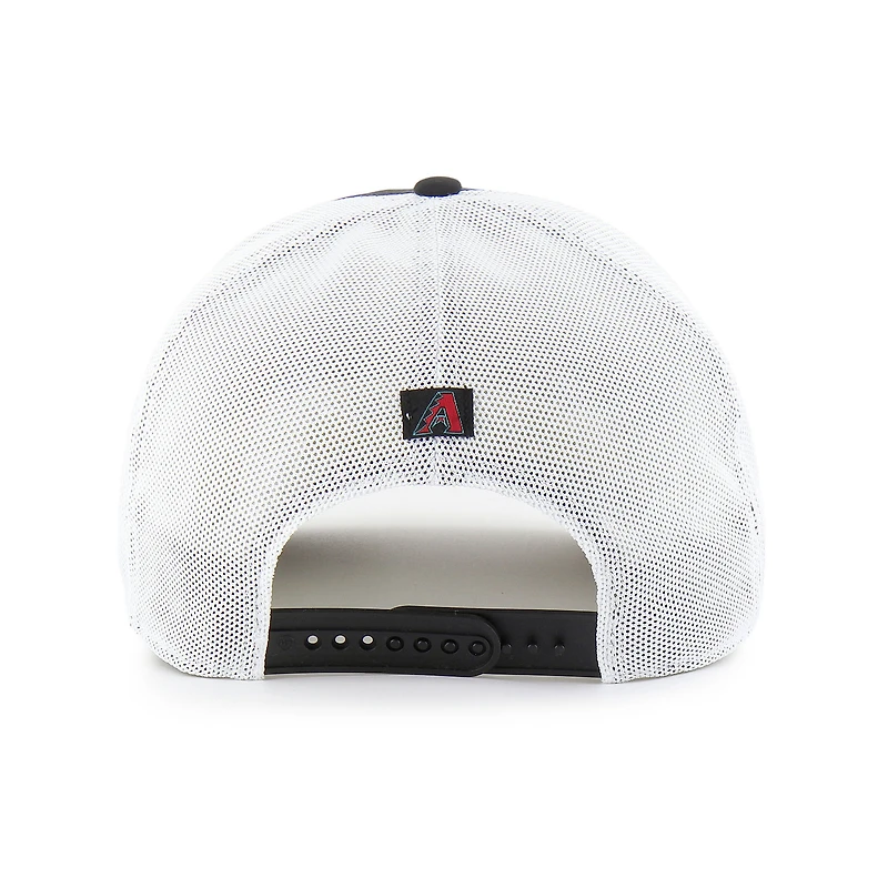 Men's '47 Black Arizona Diamondbacks Brrr Downburst Mesh Hitch Adjustable Hat