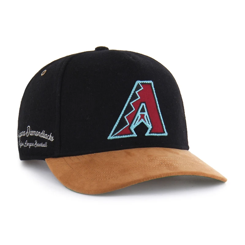Casquette ajustable Gold Age Hitch 47 Black des Diamondbacks de l'Arizona pour homme
