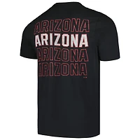 T-shirt noir '47 pour hommes des Diamondbacks de l'Arizona Hang Back Franklin