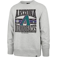 Sweat-shirt à capuche gris '47 Arizona Diamondbacks Letters Headline pour homme