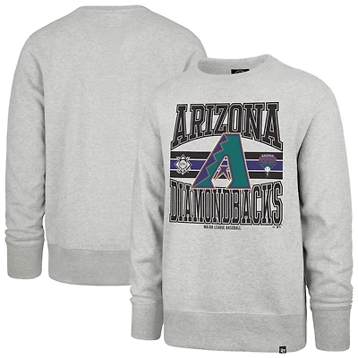 Sweat-shirt à capuche gris '47 Arizona Diamondbacks Letters Headline pour homme