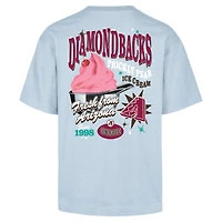 Men's '47 Light Blue Arizona Diamondbacks Ice Cream Parlor Foundation T-Shirt