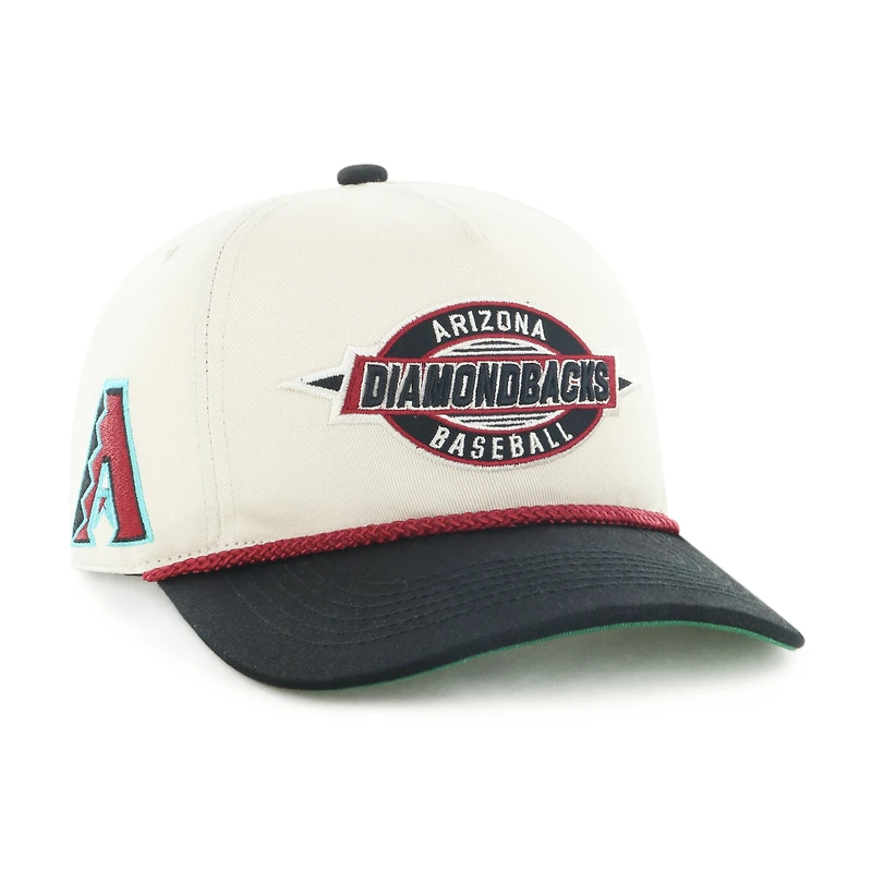 Casquette ajustable Arizona Diamondbacks '47 Naturel/Noir
