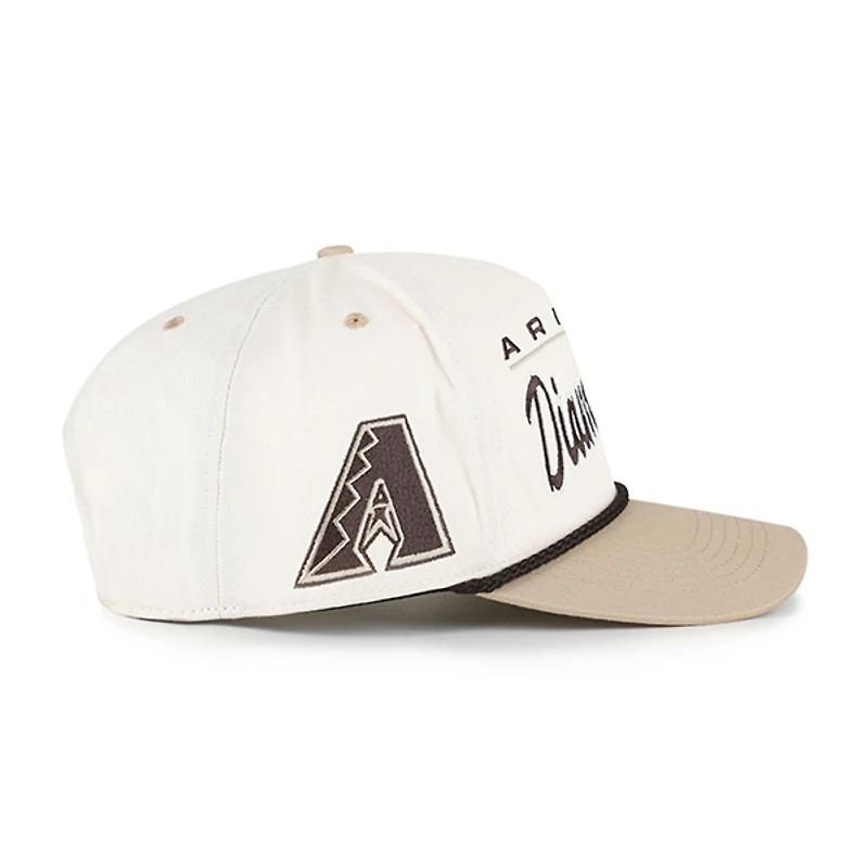 Chapeau ajustable Arizona Diamondbacks « 47 Natural/Tan » pour homme