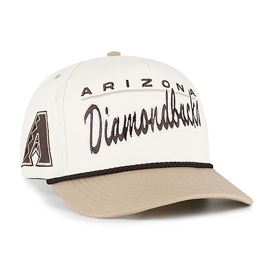 Men's '47  Natural/Tan Arizona Diamondbacks Neutral Terrain Hitch Rope Adjustable Hat