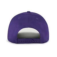 Men's '47 Purple/Brown Arizona Diamondbacks Cooperstown Break Wood Suede Hitch Adjustable Hat