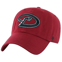 Casquette réglable '47 Red Arizona Diamondbacks Clean Up pour homme