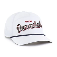 Casquette ajustable Arizona Diamondbacks Brrr Fairway Hitch blanche 1947 pour homme
