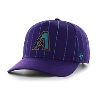 Casquette ajustable '47 x Rawlings violette Arizona Diamondbacks à rayures Hitch
