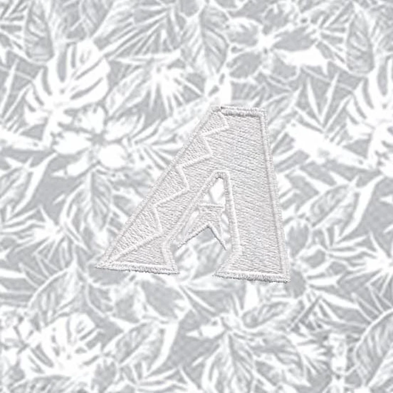 Men's Antigua Gray Arizona Diamondbacks Resort Button-Up Shirt