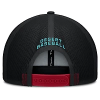 Men's Arizona Diamondbacks Fanatics Red/Black Cutoff Adjustable Trucker Hat