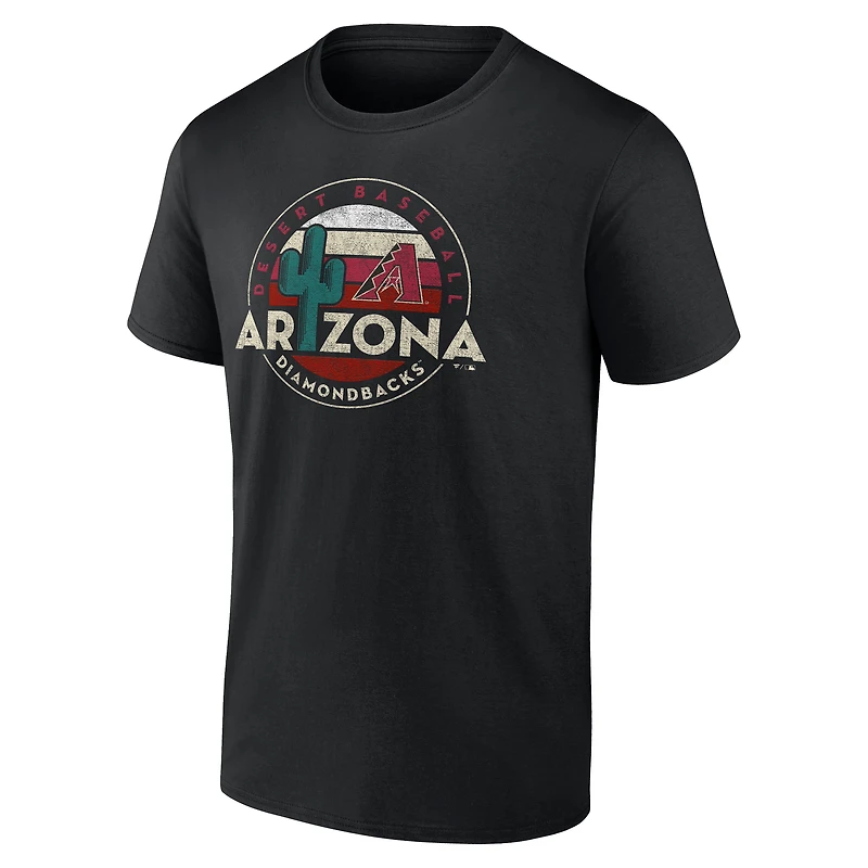 T-shirt noir à imprimé Hometown des Diamondbacks de l'Arizona pour homme