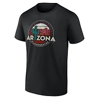 T-shirt noir à imprimé Hometown des Diamondbacks de l'Arizona pour homme