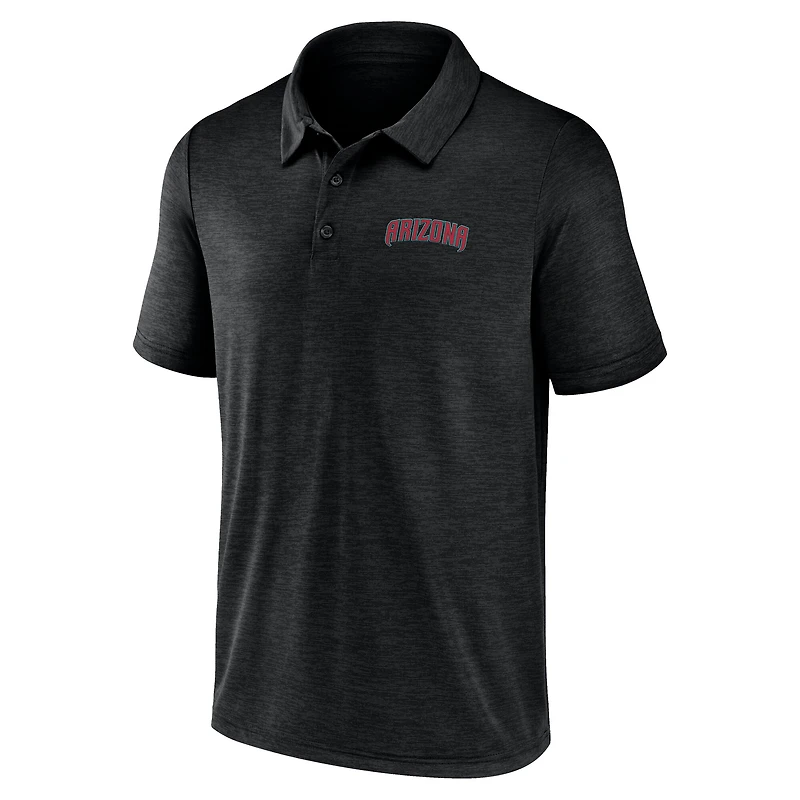 Polo léger et imparable pour homme, noir, des Diamondbacks de l'Arizona