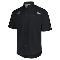 Chemise boutonnée Columbia Black Arizona Diamondbacks Tamiami Omni-Shade pour hommes