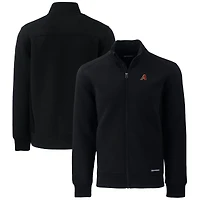 Men's Cutter & Buck  Black Arizona Diamondbacks Roam Eco Recycled Full-Zip Jacket