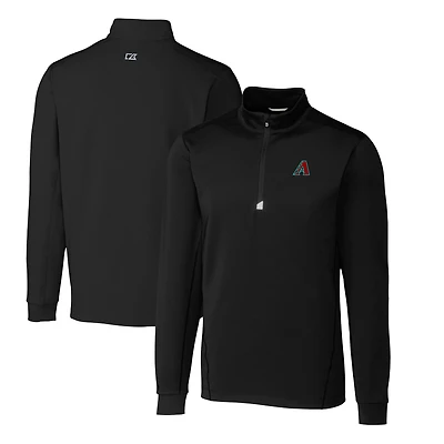 Pull à glissière quart de tour Traverse pour homme, noir, Cutter & Buck, Arizona Diamondbacks