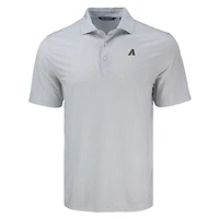Polo à imprimé points et diamants écologique Pike pour homme, gris, des Diamondbacks de l'Arizona, coupe taille grande