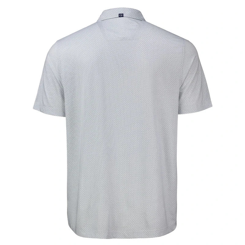 Polo à imprimé points et diamants écologique Pike pour homme, gris, des Diamondbacks de l'Arizona, coupe taille grande