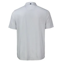 Polo à imprimé points et diamants écologique Pike pour homme, gris, des Diamondbacks de l'Arizona, coupe taille grande