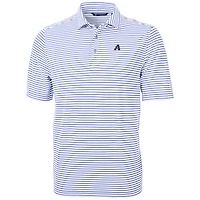 Men's Cutter & Buck Purple Arizona Diamondbacks Virtue Eco Pique Stripe Recycled Polo