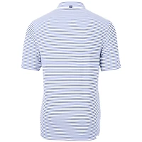 Men's Cutter & Buck Purple Arizona Diamondbacks Virtue Eco Pique Stripe Recycled Polo