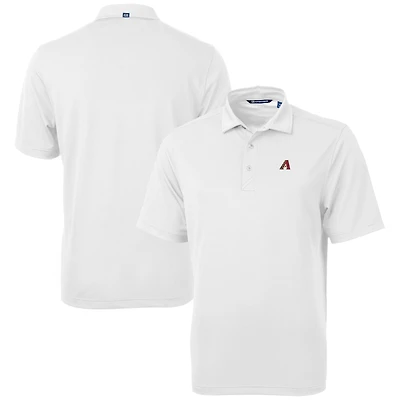 Polo blanc piqué recyclé Virtue Eco pour homme des Diamondbacks de l'Arizona, Cutter & Buck