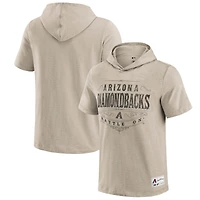 T-shirt à capuche pour homme Darius Rucker Collection by Fanatics, couleur beige, des Diamondbacks de l'Arizona