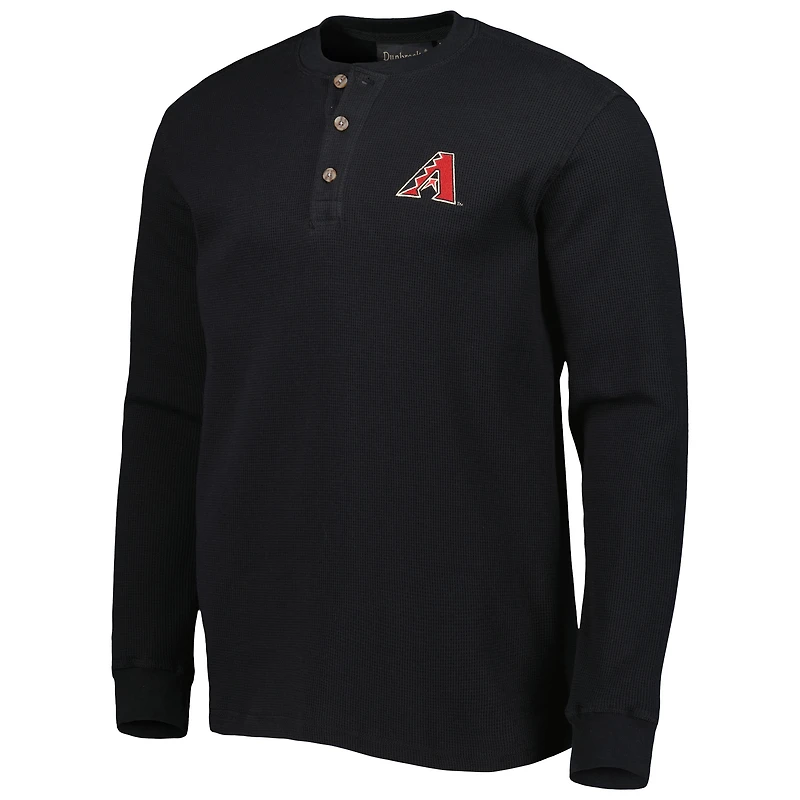 T-shirt à manches longues pour homme Dunbrooke Arizona Diamondbacks Maverick noir