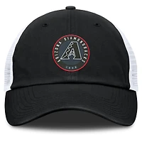 Casquette ajustable Averies des Diamondbacks de l'Arizona pour hommes Fanatics noir/blanc