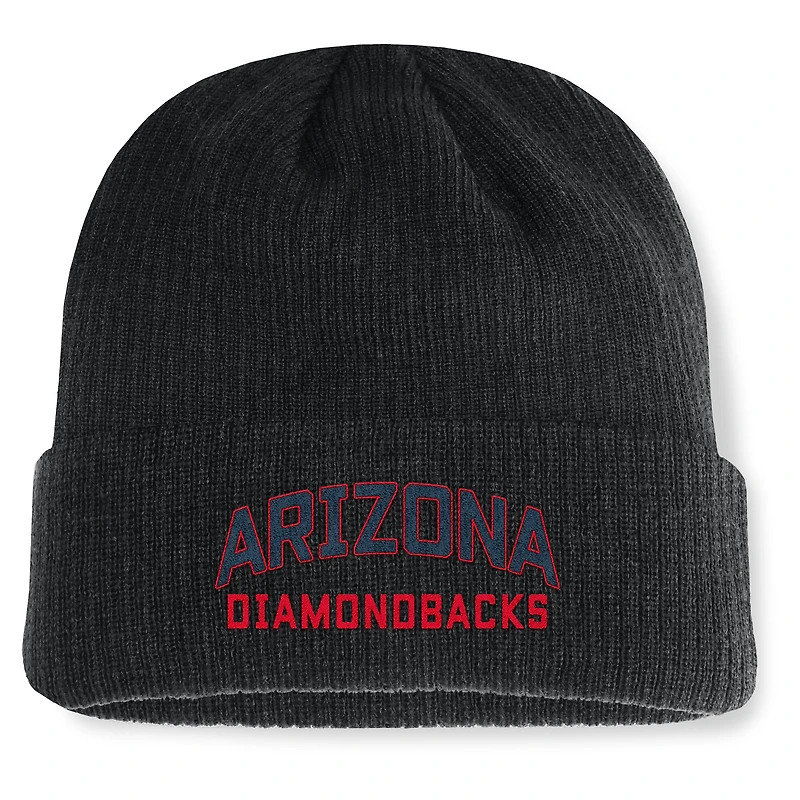 Men's Fanatics Black Arizona Diamondbacks Andee Cuffed Knit Hat