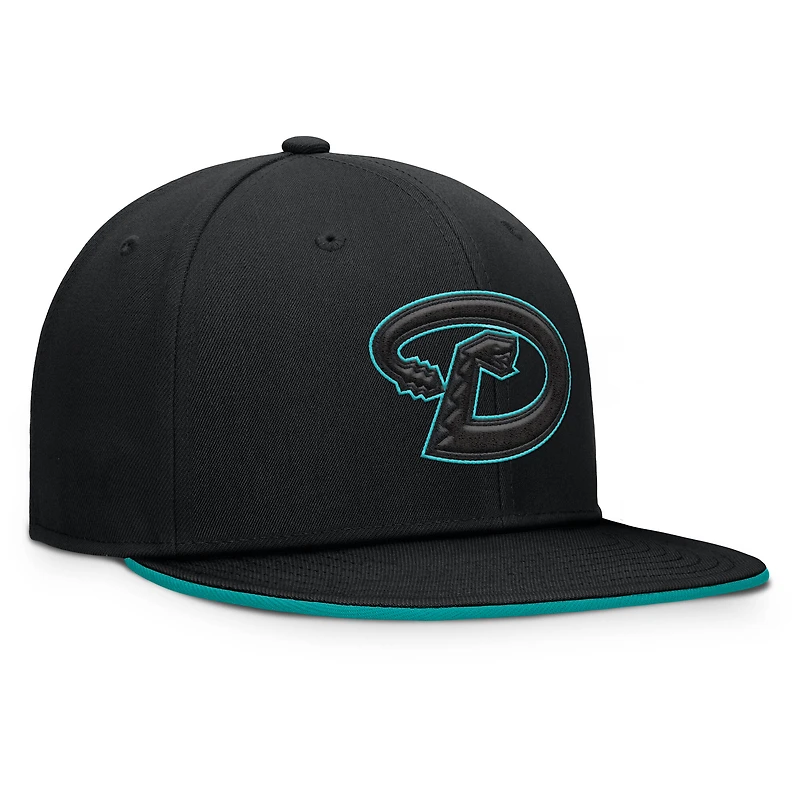 Casquette Snapback Glint noire Fanatics pour homme