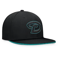 Casquette Snapback Glint noire Fanatics pour homme